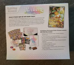 Pokemon TCG Prismatic Evolutions ETB Elite Trainer Box New Factory Sealed S&V - Image 2