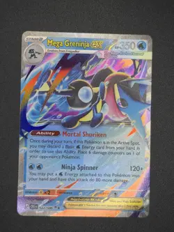 Mega Greninja ex 22/86 Double Rare Pokemon Chaos Rising NM (3) - Image 1