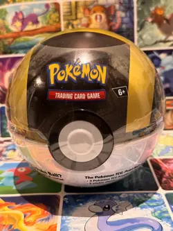 Pokemon Pokeball Ultra Ball Tin factory sealed - Image 1