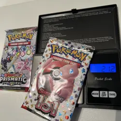 Prismatic Evolutions Booster Pack Pokemon + 151 Heavy Pack New - Image 1