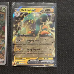 Bramblin 198/193 & Bellibolt EX - Pokemon Paldea Evolved x2 - NM - Image 3