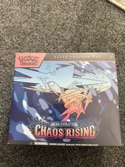 Pokemon TCG Sealed Chaos Rising Elite Trainer Box (ETB) - Image 1