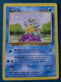 WOTC Pokemon Base Set Starter Evolution Bundle Charmander, Bulbasaur, Squirtle - Image 3