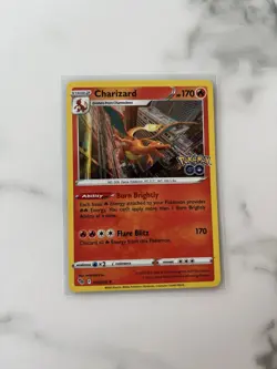 Charizard 010/078 Rare Holo Card(Pokemon TCG GO) - Image 3