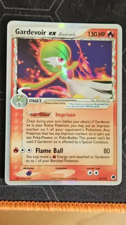 Gardevoir EX 93/101 Dragon Frontiers Pokemon Card NM - Image 1
