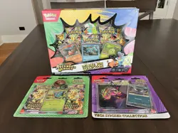 Pokemon Mega Evolution Ascended Heroes Deluxe Pin Tech Sticker Gastly Tangela - Image 1