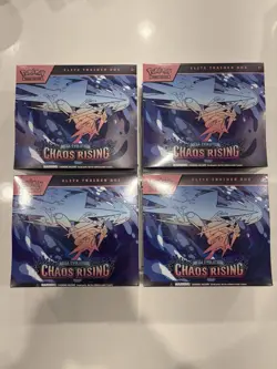 Pokemon TCG Mega Evolution Chaos Rising Elite Trainer Box ETB Lot of (4) - Image 4
