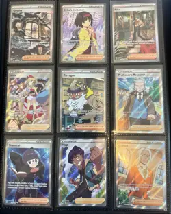 Lot Of 23 Pokemon TCG Full Art Trainer, SIR, IR - Image 1