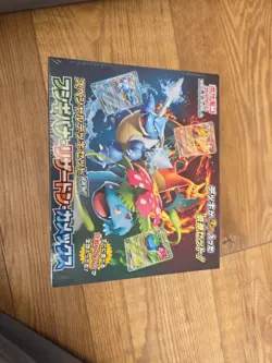 Pokemon Card Japanese Special Deck Set EX Venusaur Charizard Blastoise Sealed - Image 2