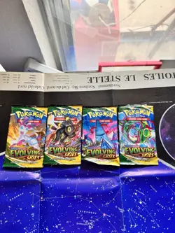 Pokemon Evolving Skies (4) Booster Packs! Full Art Set - TCG - Image 1