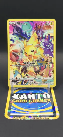 Pokemon TCG Crown Zenith Pikachu Holo Card 160/159 2023 Secret Rare - Image 1