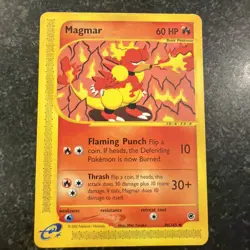 Magmar - Pokemon TCG Expedition E-Reader Non Holo (86/165) - LP - Image 1
