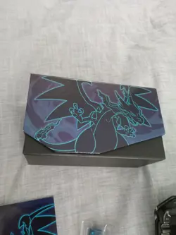 Pokemon Job Lot Bundle Phantasmal Flames ETB Box Destined Rivals Cards Sleeves - Image 4