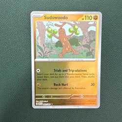 Sudowoodo 043/086 Chaos Rising Reverse Holo - Pokemon TCG - Image 1