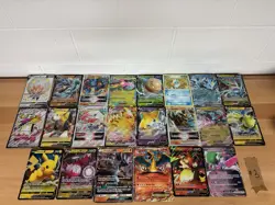 Pokemon *JUMBO* Card Lot Of 22 Oversized Cards Big V Max V Star Gx Ex Charizard - Image 1