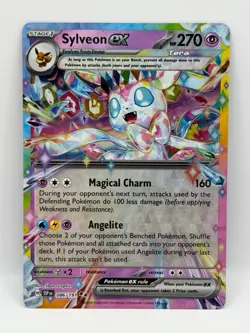 Sylveon ex 086/191 Surging Sparks NM Double Rare Holo Pokemon TCG - Image 1