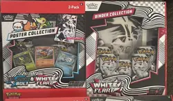 Pokemon Scarlet & Violet Black Bolt White Flare Poster & Binder 2-Pack - Image 1