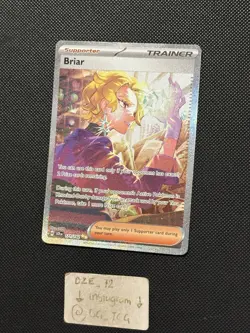 Pokemon Paradox Rift - Briar - 171/142 - Illustration ALT Art Rare - M/NM - Image 4