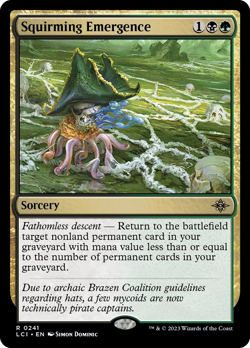 Squirming Emergence [The Lost Caverns of Ixalan] Magic MTG - Image 1
