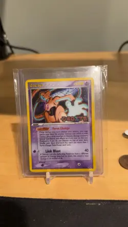 Deoxys 16/107 EX Deoxys Reverse Holo Rare STAMPED Pokemon TCG - Image 1