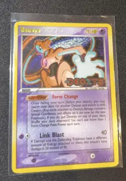 Deoxys 16/107 EX Deoxys Reverse Holo Rare STAMPED Pokemon TCG - Image 2