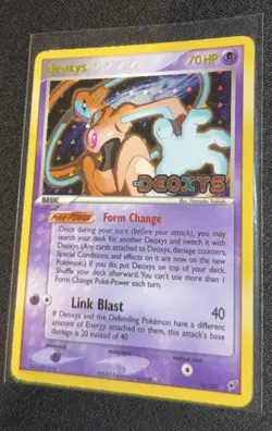Deoxys 16/107 EX Deoxys Reverse Holo Rare STAMPED Pokemon TCG - Image 3