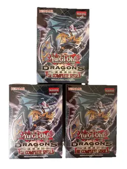 Yugioh 3x DRAGONS OF LEGEND: THE COMPLETE SERIES 1ST EDITION MINI-BOX SEALED x 3 - Image 1