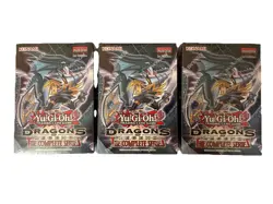 Yugioh 3x DRAGONS OF LEGEND: THE COMPLETE SERIES 1ST EDITION MINI-BOX SEALED x 3 - Image 2