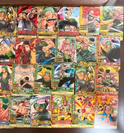 One Piece Berry Match Roronoa Zoro Card Set Trading Card Rare Authentic - Image 3