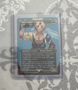 2025 Magic The Gathering Final Fantasy Tidus, Yuna's Guardian Borderless #0205 - Image 1