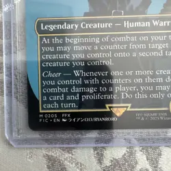2025 Magic The Gathering Final Fantasy Tidus, Yuna's Guardian Borderless #0205 - Image 3