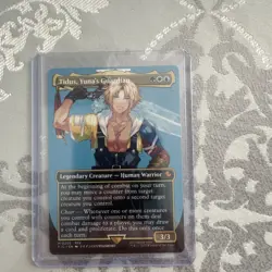 2025 Magic The Gathering Final Fantasy Tidus, Yuna's Guardian Borderless #0205 - Image 4