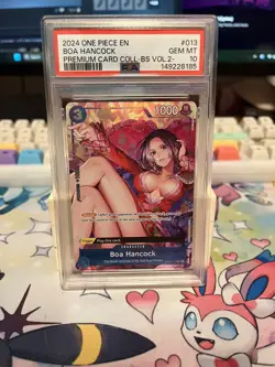 One Piece 2024 Boa Hancock Premium Card Collection ST03-013 Vol.2 PSA 10 - Image 1