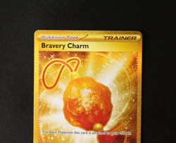 Pokemon Card TCG - Bravery Charm 175/142 - Stellar Crown - Hyper Rare - NM ⭐ - Image 2