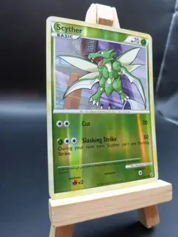 Pokemon Reverse Common Card : Scyther 65/90 ( HS Undaunted Set) - Image 2