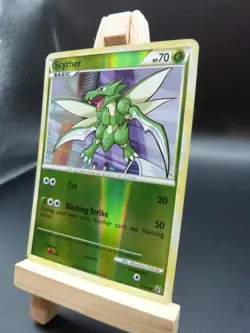 Pokemon Reverse Common Card : Scyther 65/90 ( HS Undaunted Set) - Image 3