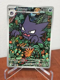 Haunter 027 Black Star Promo 2025 IR Holo Rare Pokemon Card TCG - Image 1