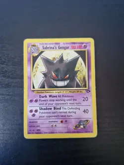 Sabrina's Gengar 29/132 Gym Challenge Non-Holo WOTC Pokemon Card - Image 1