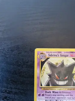 Sabrina's Gengar 29/132 Gym Challenge Non-Holo WOTC Pokemon Card - Image 2