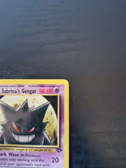 Sabrina's Gengar 29/132 Gym Challenge Non-Holo WOTC Pokemon Card - Image 3