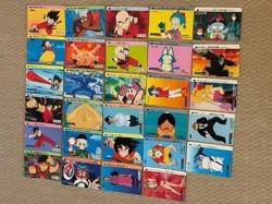 Dragon Ball 29 Card Set Trading Cards 1988 Vintage pre-owned condition clean - Image 1