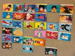 Dragon Ball 29 Card Set Trading Cards 1988 Vintage pre-owned condition clean - Image 2
