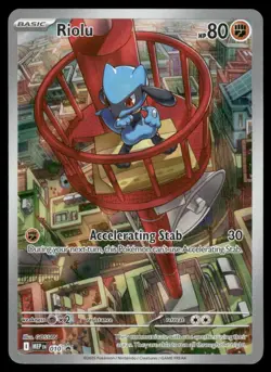 Pokemon Cards Riolu 010 Mega Evolution Promo NM - Image 1