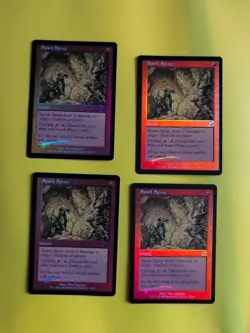 Spark Spray x4. Playset. Instant. MTG 4 Card. Scourge. Old Border FOIL. - Image 1
