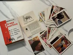 CARTE DA GIOCO BARAJA FIESTA TAURINA FOURNIER TORO ORIGINAL PLAYING CARD NEW - Image 3