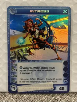 Chaotic Intress Super Rare Card High C/MAX S/MAX E NM/LP - Unused Code - Image 1