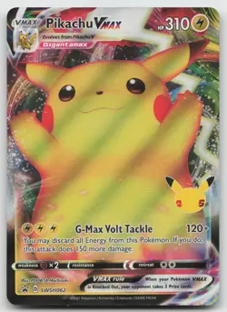 Pikachu VMAX - Promo Holo SWSH: Sword & Shield Promo Cards SWSH062 HP - Image 1