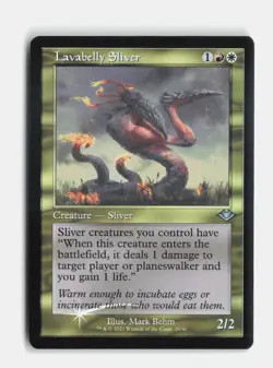 Lavabelly Sliver (Retro Frame) 29 Foil Modern Horizons MTG NM - Image 1
