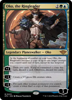 MTG Foil - Oko, the Ringleader - 223 / NM / English - Image 1