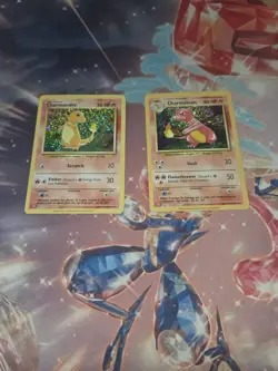 🔥🔥Pokemon Classic Collection Charmander And Chrmeleon Holo (No Charizard)🔥🔥 - Image 1
